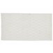 Beliani Alfombra de pelo corto ERZIN 80x150 Blanco/ Beige