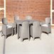 Sillones Exterior -Set 4ud - Durban Negro