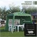 Carpa Plegable Tela Oxford, Acero Outsunny 289x289 Blanco