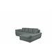 Chaise longue con cama y arcón EDEN Verde