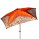 Aktive Sombrilla playa inclinable estrella de mar UV40 c/funda Verde