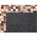 Beliani Alfombra de pelo corto TORUL 160x230 Marron