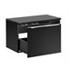 Mueble bajo lavabo de con 2 nichos Éros Negro