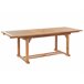 Beliani Conjunto de comedor JAVA Marron
