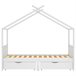 Estructura De Cama Infantil 206x97 Blanco
