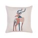 Beliani Cojín decorativo ABAL Beige