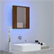Armario espejo de baño LED acrílico 40 Blanco