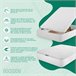 Canapé Polipiel Deluxe 105x200 Blanco
