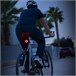 Luz LED Trasera para Bicicleta Negro