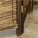 Biombo Madera de Paulownia, Carrizo HOMCOM, hogar - decoración Marron