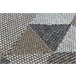 Alfombra CASA ECO sisal BOHO Triangulos 2816 172x270 Marron Claro