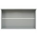 Beliani Conjunto de 2 cajones de cama Madera de pino RUMILLY Gris