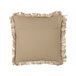 Beliani Cojín decorativo CIRSIUM Beige