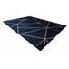Alfombra EMERALD exclusivo 1013 glamour 120x170 Azul
