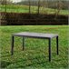 Mesa de exterior Malu Antracita Gris Oscuro