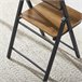 Silla Plegable de Oficina FST88-PF SoBuy Natural