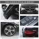 Coche Eléctrico PP, Acero HOMCOM Negro
