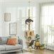 Árbol para Gatos Aglomerado de Madera PawHut Crudo