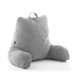 Almohada de Lectura con Apoyabrazos Gris