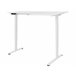 Beliani Escritorio ajustable DESTINES 160x109 Blanco