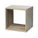 Acomoda Textil – Estantería para Pared y Suelo. (1 Cubo) 34 Natural
