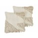 Beliani Cojín decorativo SOURWOOD 45x45 Beige
