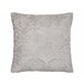 Beliani Cojín decorativo GLORIOSA Gris Claro
