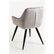 Silla Kres Terciopelo Gris