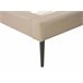 Beliani Cama con somier Piel sintética ESSONNE 219x208 Beige