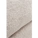 Banqueta-baul tapizada en boucle estructura y patas en pino Gris Claro