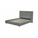 Cama SHERATON 150x190cm color verde claro Verde
