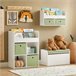 Estantería Infantil de Juguetes y Libros SoBuy KMB79-W Blanco