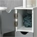 Armario de Baño MDF, Melamina de Madera kleankin, hogar - baño Gris
