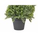 Beliani Planta artificial CYPRESS SPIRAL TREE Verde