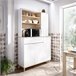 Aparador efecto madera 120 Blanco