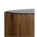 Aparador con forma elíptica 2 puertas madera de mango Madera