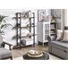 Beliani Estante para libros DARBY Marron