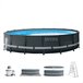 Piscina elevada redonda INTEX Ultra XTR Frame 488x122 cm con depuradora Gris
