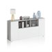 Aparador Coup 150 Blanco/ Gris