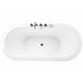 Beliani Bañera independiente EMPRESA 80x170 Blanco