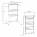 Tendedero Plegable ABS y Acero Inoxidable HOMCOM Gris