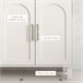 Mueble bajo Lavabo MDF, Melamina de Madera HOMCOM, hogar - baño Crudo