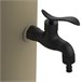 Kit De Fuente Negra Con Cubo KIT-FONTANA-TRITONE-NERO Marron