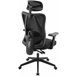 Silla de oficina - Elisha - Tela Negro