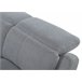 Sofá 3 plazas 2 asientos relax eléctricos JAXON color gris Gris