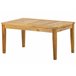 Beliani Conjunto longue Madera de acacia PALLANO Gris Oscuro