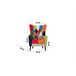Sillón CIRCO estampado patchwork Multicolor
