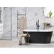 Beliani Bañera independiente HAVANA 72x170 Negro