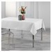 Acomoda Textil – Mantel Antimanchas de Hule Ribeteado. Blanco/ Gris