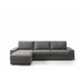 Chaise longue reversible 5 plazas FORLY Antracita